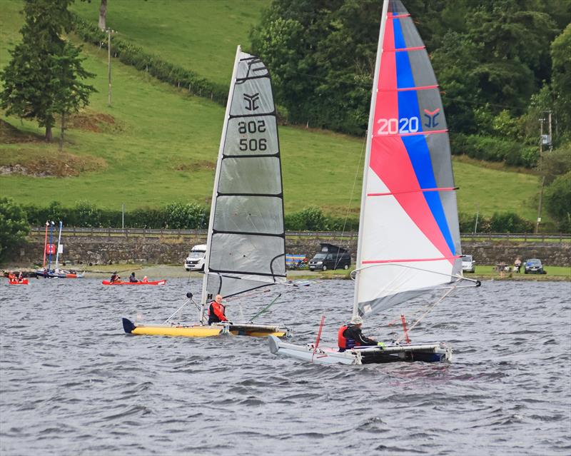 Bala Catapult Open 2024 photo copyright John Hunter taken at Bala Sailing Club and featuring the Catapult class