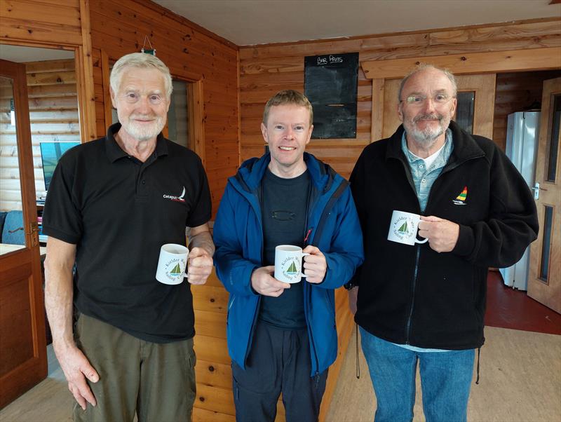 Catapult TT at Kielder Water (l-r) John Terry, Gareth Ede and George Evans  photo copyright Stuart Ede taken at Kielder Water Sailing Club and featuring the Catapult class