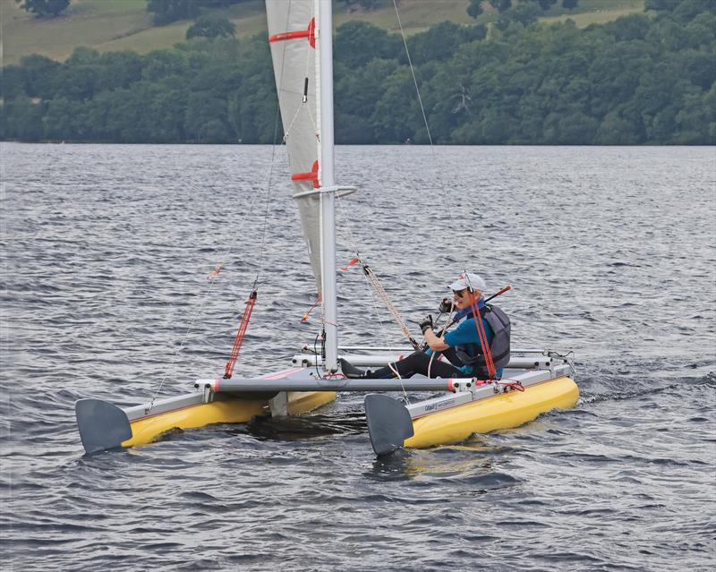 Catapult National Championships at Bala photo copyright John Hunter taken at Bala Sailing Club and featuring the Catapult class
