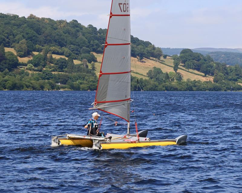 Catapult National Championships at Bala photo copyright John Hunter taken at Bala Sailing Club and featuring the Catapult class