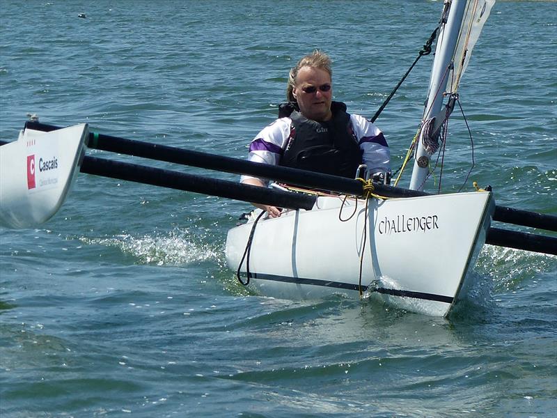 Challengers at Oxford photo copyright Richard Johnson taken at Oxford Sailing Club and featuring the Challenger class