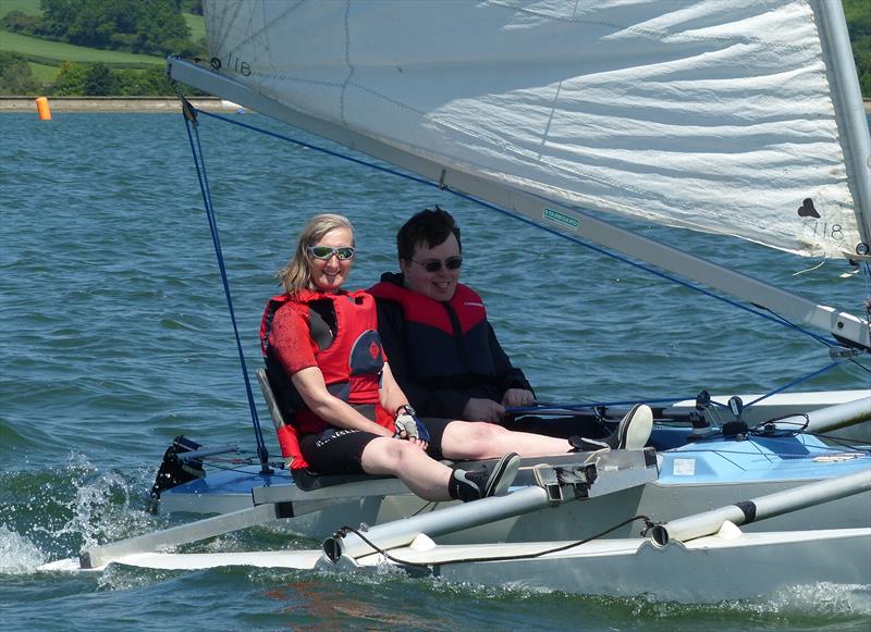 Challengers at Oxford photo copyright Richard Johnson taken at Oxford Sailing Club and featuring the Challenger class