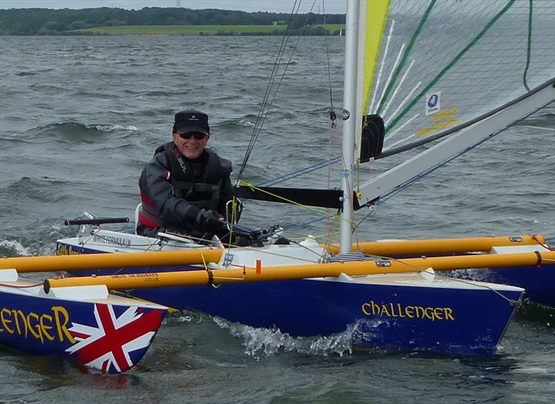 English National Challenger Championship photo copyright Richard Johnson taken at Grafham Water Sailing Club and featuring the Challenger class
