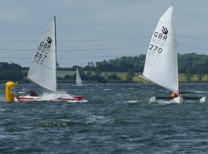 English National Challenger Championship photo copyright Richard Johnson taken at Grafham Water Sailing Club and featuring the Challenger class