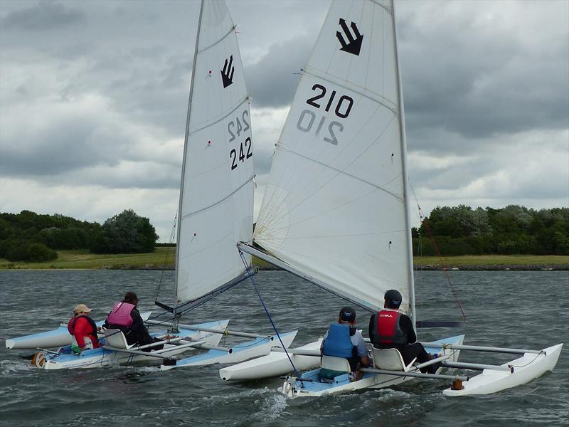 English National Challenger Championship photo copyright Richard Johnson taken at Grafham Water Sailing Club and featuring the Challenger class