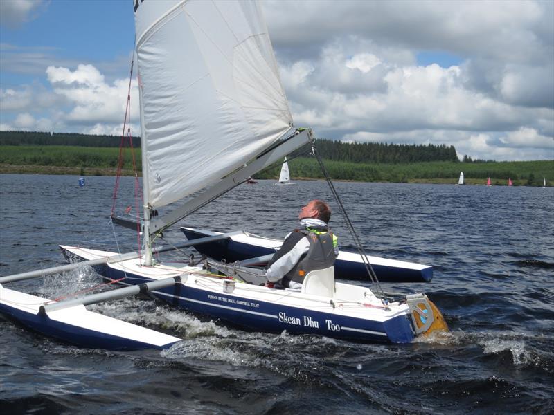 Challenger Welsh Championship 2017 at Llyn Brenig photo copyright Dennise Shepherd taken at Llyn Brenig Sailing Club and featuring the Challenger class