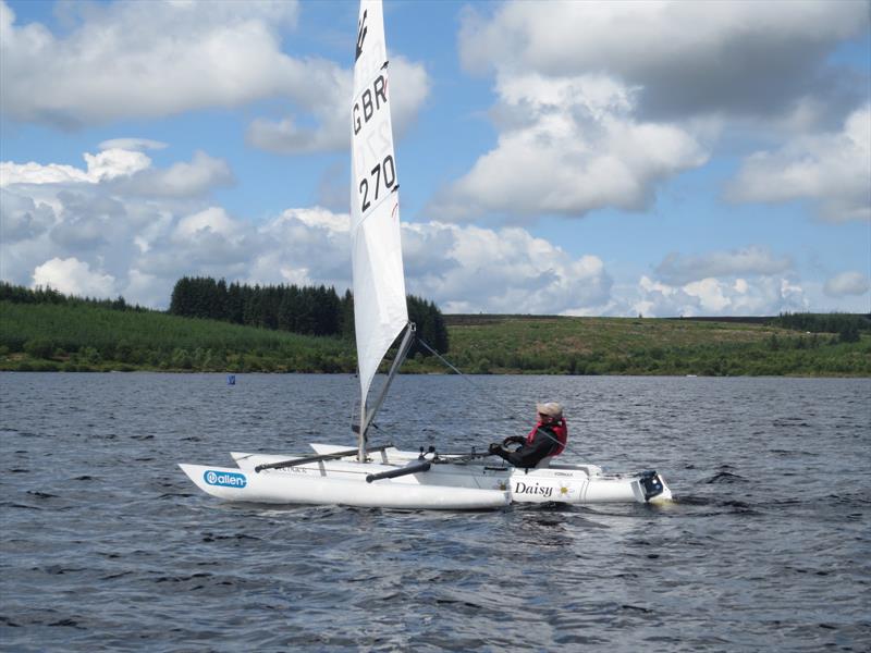 Challenger Welsh Championship 2017 at Llyn Brenig photo copyright Dennise Shepherd taken at Llyn Brenig Sailing Club and featuring the Challenger class