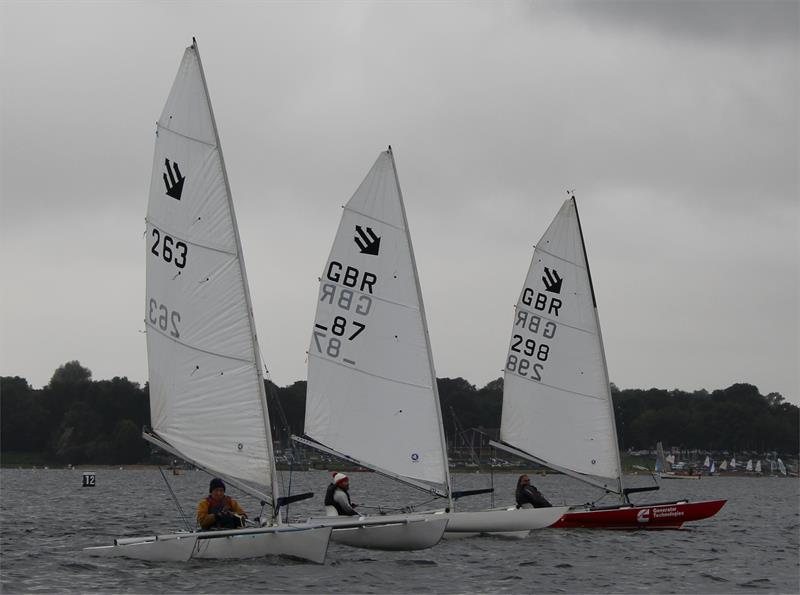 Challenger UK Nationals at Rutland photo copyright Tony Mayhew taken at Rutland Sailing Club and featuring the Challenger class