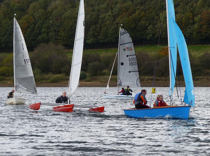 Challengers at the Ogston Sailing Club Open Handicap Regatta - photo © Richard Johnson