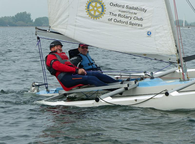 Oxford Challenger Regatta photo copyright Richard Johnson taken at Oxford Sailing Club and featuring the Challenger class