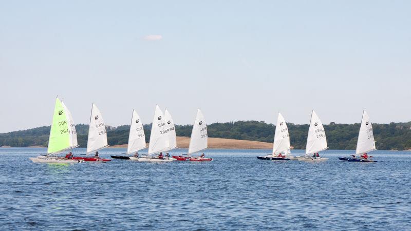 Challengers at the Rutland RYA Multiclass Regatta photo copyright Tom McWilliams taken at Rutland Sailing Club and featuring the Challenger class