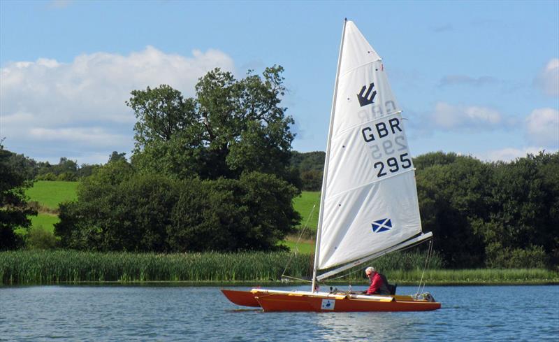 Duncan Greenhalgh during the Sailability Scotland SCIO Challenger Class Regatta at Bardowie Loch photo copyright Richard Toulson taken at Clyde Cruising Club and featuring the Challenger class