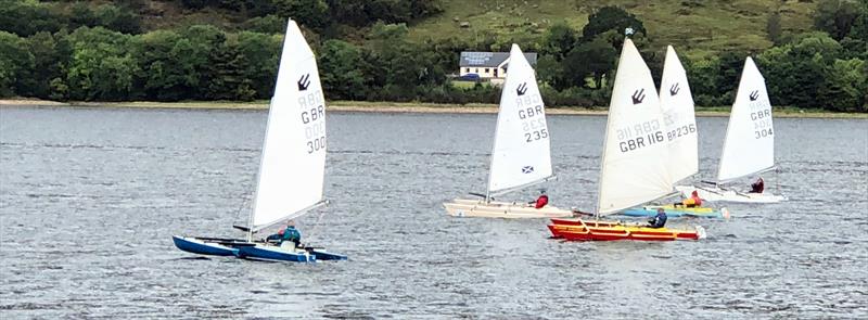 Sailability Scotland Challenger T6 Travellers at Fort William photo copyright Dik Toulson taken at Lochaber Yacht Club and featuring the Challenger class