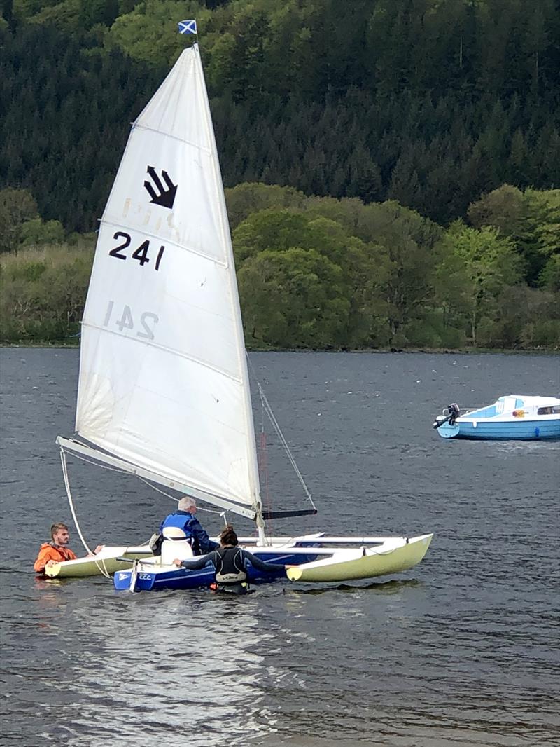 Sailability Scotland SCIO Regatta at Loch Ken photo copyright Dik Toulson taken at  and featuring the Challenger class