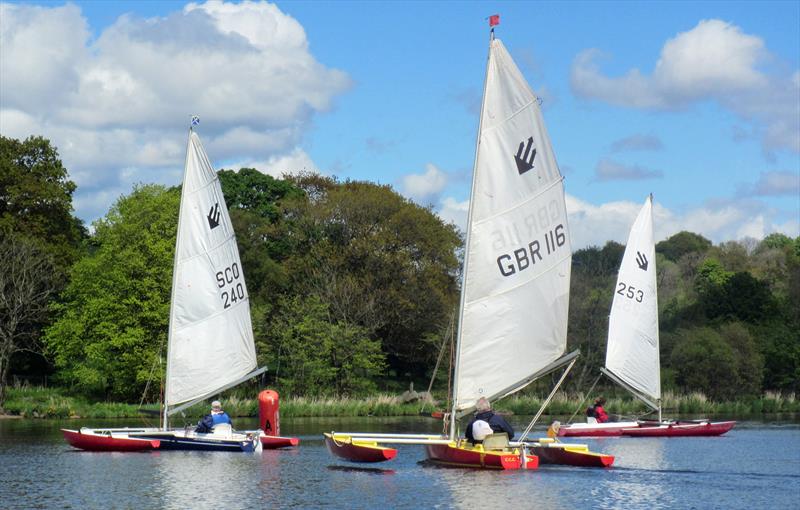 Scottish Challenger Series at Castle Semple photo copyright Dik Toulson taken at Castle Semple Sailing Club and featuring the Challenger class