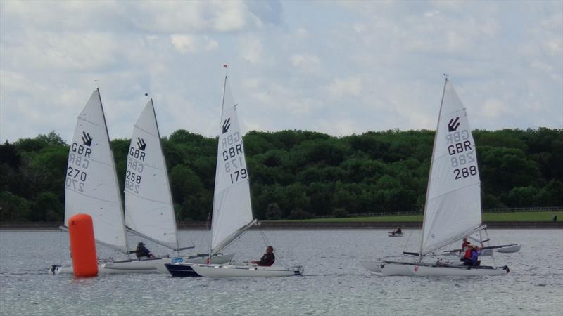 Challengers at Oxford photo copyright Marion Edwards taken at Oxford Sailing Club and featuring the Challenger class
