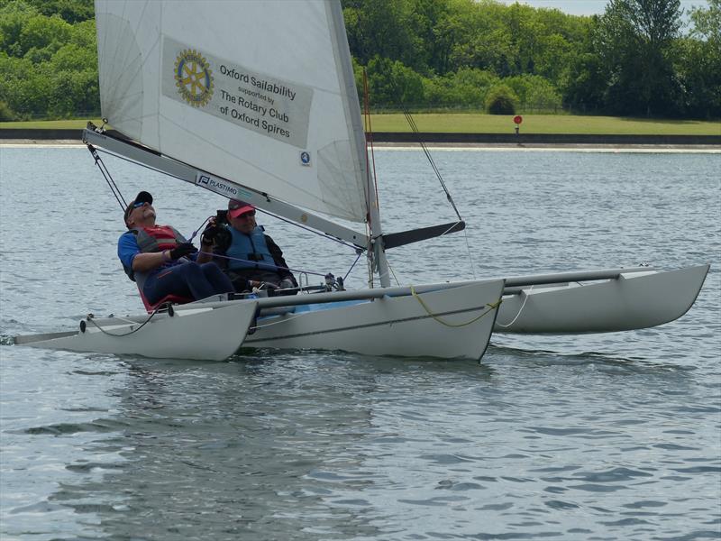 Challengers at Oxford photo copyright Richard Johnson taken at Oxford Sailing Club and featuring the Challenger class