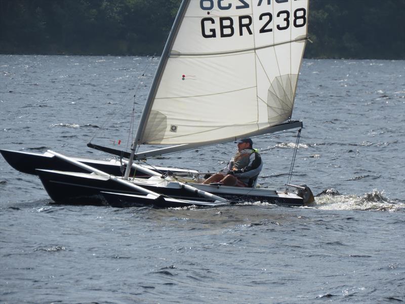 Stephen Thomas Bate during the Sailability Scotland SCIO T4 Regatta at Loch Earn - photo © Dianne Donaldson