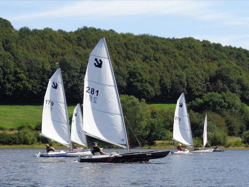 English Challenger Championships at Ogston photo copyright Viv Alderdice taken at Ogston Sailing Club and featuring the Challenger class
