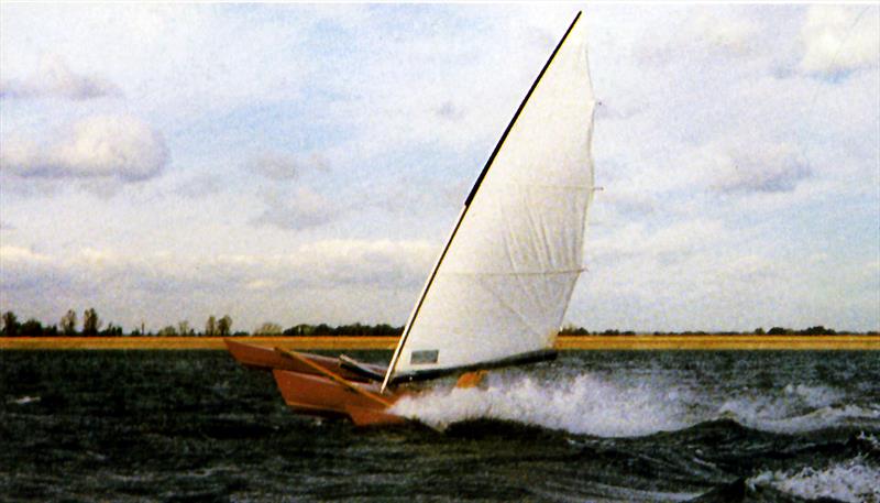 The Challenger Prototype in 1980 photo copyright Challenger class taken at Datchet Water Sailing Club and featuring the Challenger class