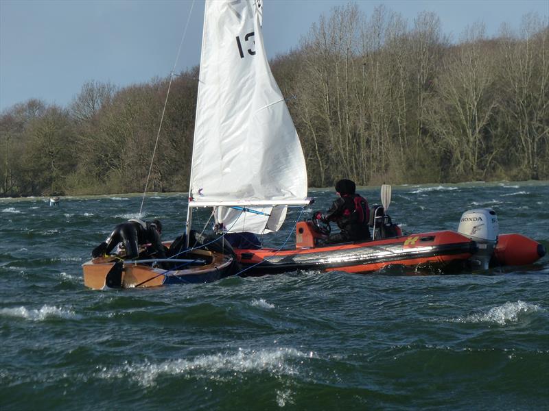 Challengers at the 2020 Tiger Trophy photo copyright Richard Johnson taken at Rutland Sailing Club and featuring the Challenger class