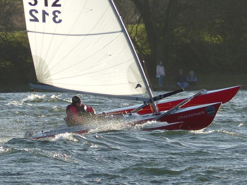 Challengers at the 2020 Tiger Trophy photo copyright Richard Johnson taken at Rutland Sailing Club and featuring the Challenger class