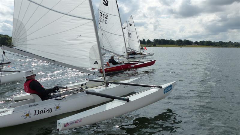 UK Challenger Championships at Rutland photo copyright Richard Johnson taken at Rutland Sailing Club and featuring the Challenger class