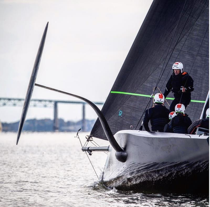 American Magic photo copyright Jack Griffin - Cup Experience taken at New York Yacht Club and featuring the Challenger class