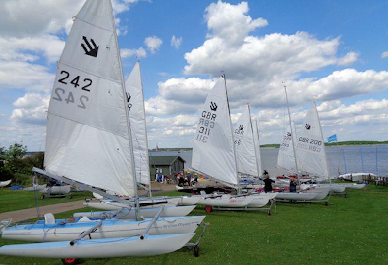 Grafham Challenger Regatta photo copyright Viv Alderdice taken at Grafham Water Sailing Club and featuring the Challenger class