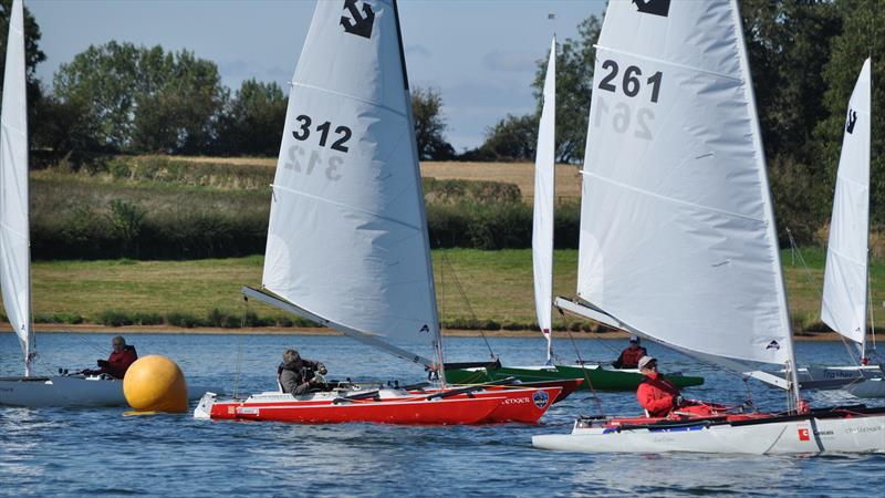 UK Challenger Championships at Rutland photo copyright Jon Williams taken at Rutland Sailing Club and featuring the Challenger class
