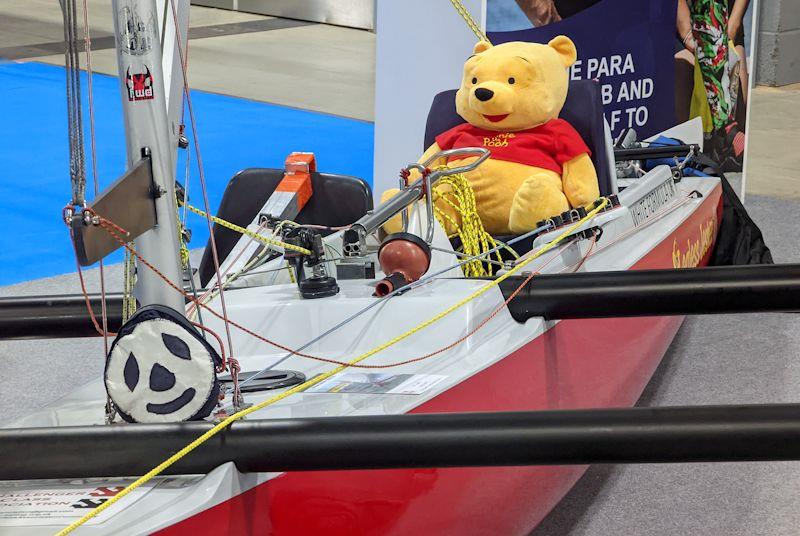 Challenger class at the RYA Dinghy & Watersports Show 2022 photo copyright Mark Jardine / YachtsandYachting.com taken at RYA Dinghy Show and featuring the Challenger class