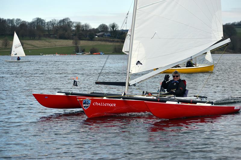 The Exmoor Beastie 2022 photo copyright David Mather taken at Wimbleball Sailing Club and featuring the Challenger class