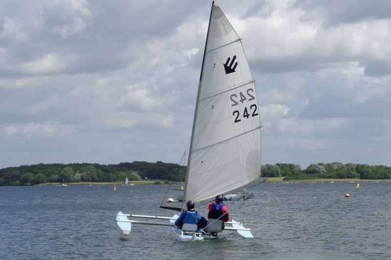 Challenger English National Championships at Grafham photo copyright Marcia Carpenter taken at Grafham Water Sailing Club and featuring the Challenger class