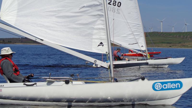 Welsh Open Challenger Championship photo copyright Marion Edwards taken at Llyn Brenig Sailing Club and featuring the Challenger class