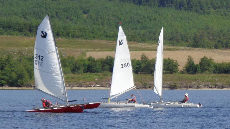 Welsh Open Challenger Championship photo copyright Marion Edwards taken at Llyn Brenig Sailing Club and featuring the Challenger class