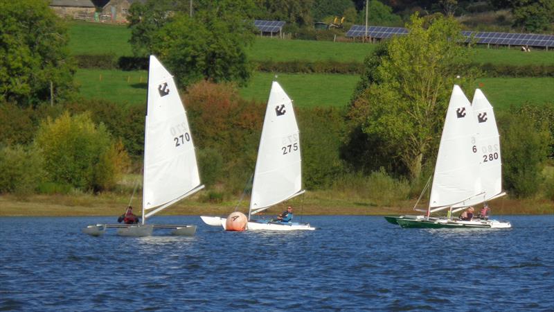General Handicap and Challenger open meeting at Ogston photo copyright Marion Edwards taken at Ogston Sailing Club and featuring the Challenger class
