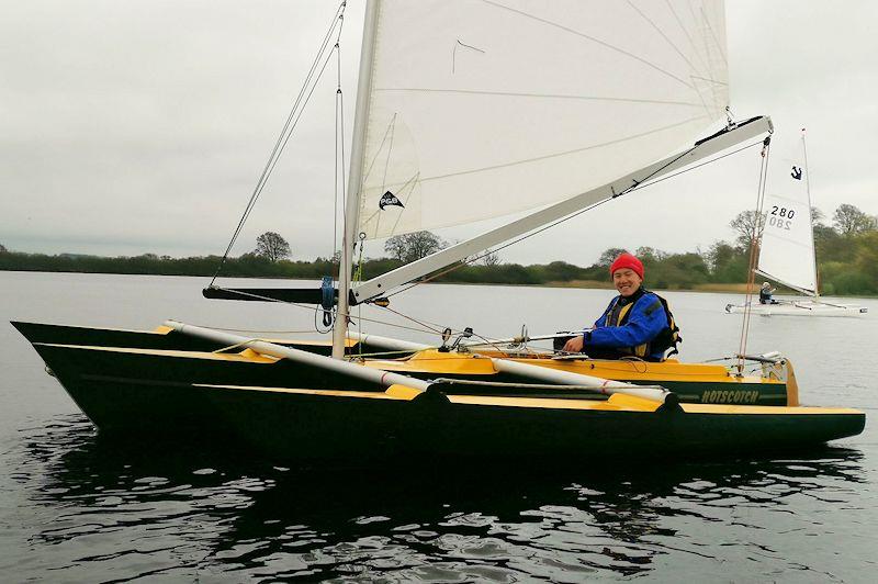 Challengers at Sailability Scotland's Traveller Series at Annandale photo copyright Stephen Thomas Bate taken at Annandale Sailing Club and featuring the Challenger class