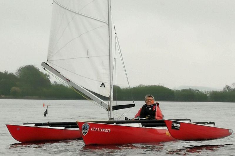 Challengers at Sailability Scotland's Traveller Series at Annandale photo copyright Stephen Thomas Bate taken at Annandale Sailing Club and featuring the Challenger class