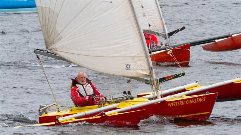 Scottish Open Challenger Championship at Loch Venachar photo copyright Stephen Phillips taken at Loch Venachar Sailing Club and featuring the Challenger class