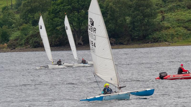 Scottish Open Challenger Championship at Loch Venachar photo copyright Stephen Phillips taken at Loch Venachar Sailing Club and featuring the Challenger class