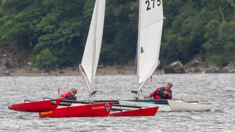 Sailability Scotland's Challenger Travellers at Loch Earn - photo © Stephen Phillips