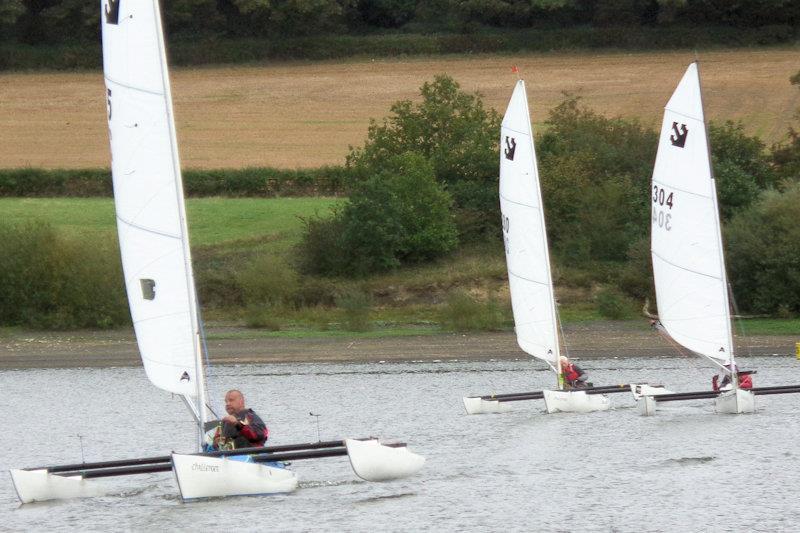 Ogston Handicap and Challenger Open photo copyright Marion Edwards taken at Ogston Sailing Club and featuring the Challenger class
