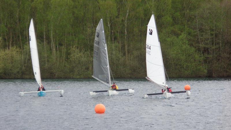 Challenger open meeting at Hykeham Sailability photo copyright Marion Edwards taken at Hykeham Sailing Club and featuring the Challenger class