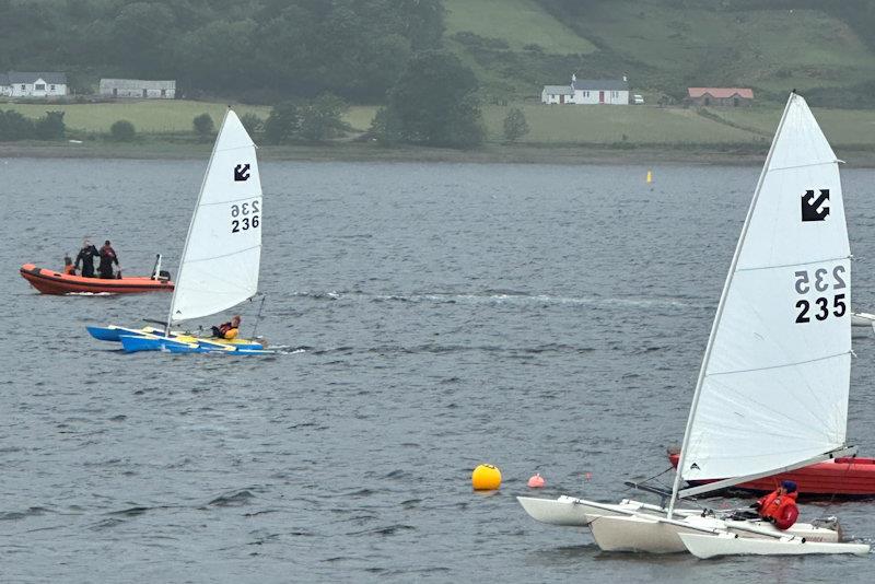 John McPartlin and Dorothy Bennett - Challenger class Regatta at Lochaber YC - photo © Sue Cran-Crombie