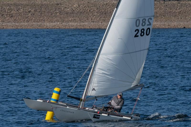 Duncan Greenhalgh - Sailability Scotland's Challenger Traveller Series at Loch Venachar photo copyright Stephen Phillips taken at Loch Venachar Sailing Club and featuring the Challenger class