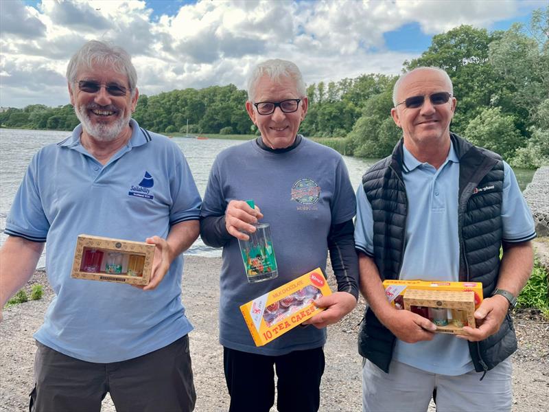 Prize winners in Sailability Scotland SCIO Traveller Series T4 - Duncan's Regatta - at Bardowie Loch - photo © Val Mellon