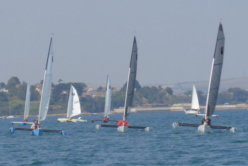 UK Open Challenger Championship at Weymouth photo copyright Liz Newton taken at Weymouth & Portland National Sailing Academy and featuring the Challenger class