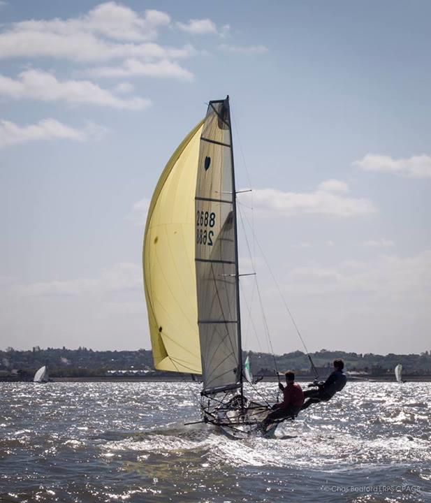 Cherubs at the Isle of Sheppey photo copyright Chas Bedford taken at Isle of Sheppey Sailing Club and featuring the Cherub class