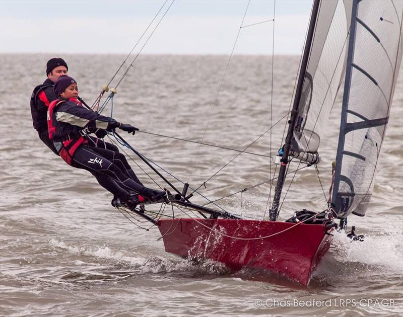 Chas Bedford LRPS CPAGB photo copyright Jamie Pearson taken at Isle of Sheppey Sailing Club and featuring the Cherub class