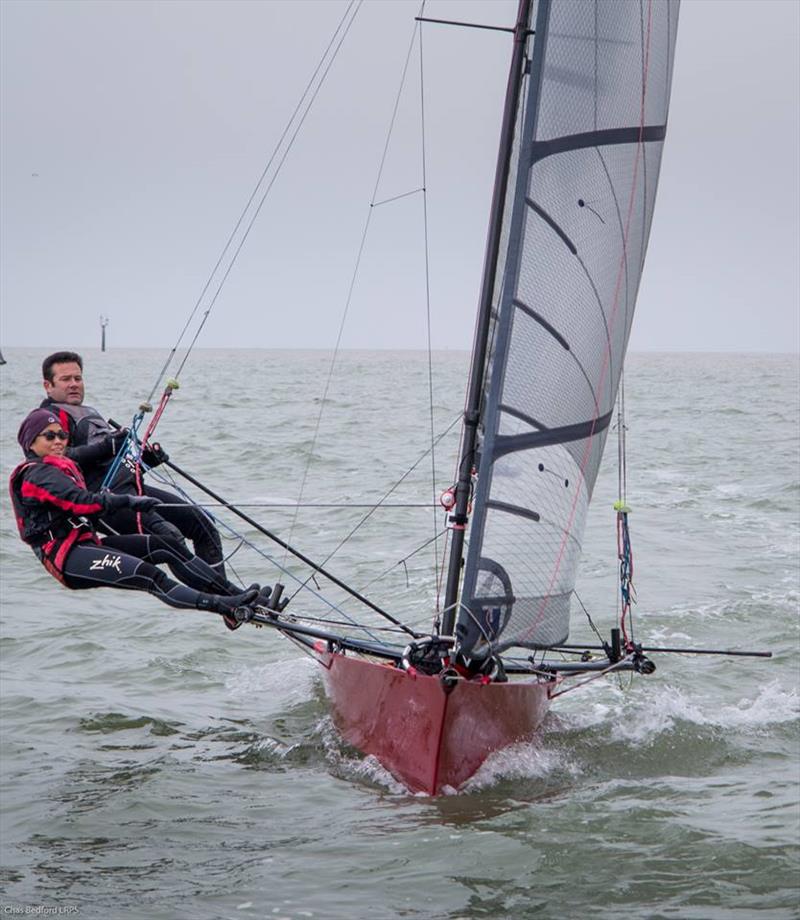 Cherubs at Isle of Sheppey photo copyright Chas Bedford taken at Isle of Sheppey Sailing Club and featuring the Cherub class